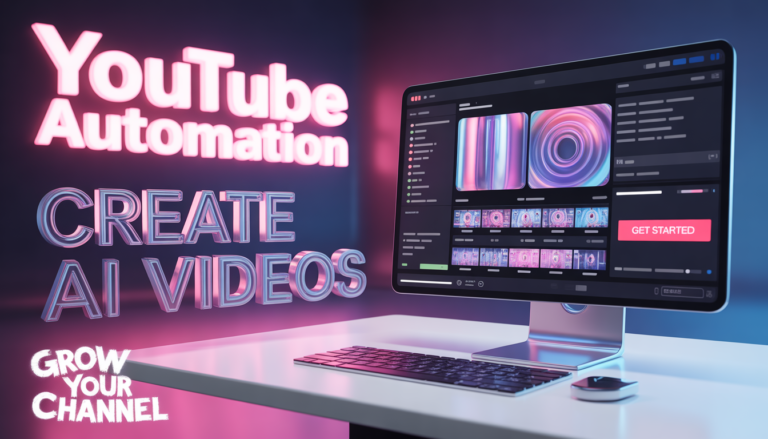 ideogram-v3.0_A_futuristic_high-tech_background_with_a_large_glowing_YouTube_Automation_neon_s-0