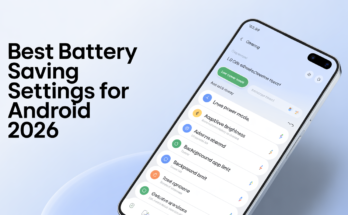 Best Battery Saving Settings for Android 2026